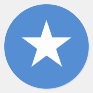 Sticker Rond Somalie Flag