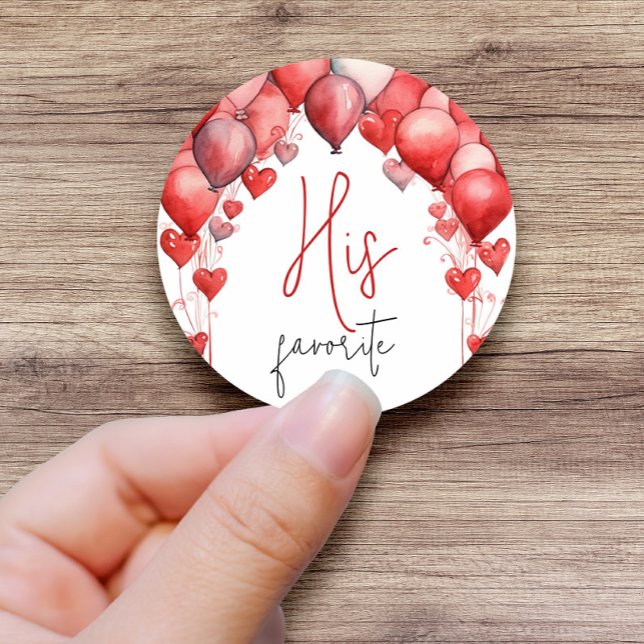 Sticker Rond Son, Son, Notre Favori Cadeau de Mariage de Snack (Créateur téléchargé)