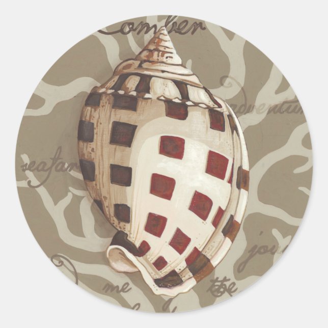 Sticker Rond Sonnet I (Devant)