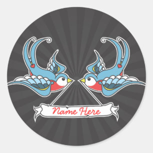 Sticker Rond Souches personnalisées