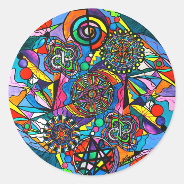 Sticker rond "Soul Retrieval" (Devant)