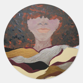 Sticker Rond Soul Sista par Kenya Verrett