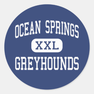 Sticker Rond Sources océaniques - Greyhounds - High - Sources o