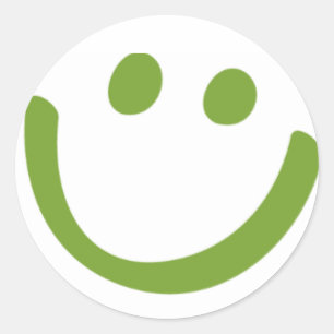 Sticker Rond Souriez !