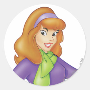 Sticker Rond Sourire de Daphne