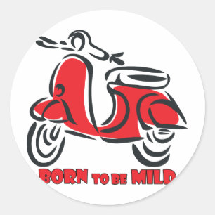 Sticker Rond Soutenu pour être doux