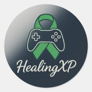 Sticker Rond Soutien à HealingXP