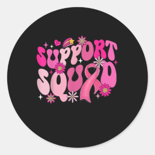 Sticker Rond Soutien à la croissance Squad Sensibilisation au c