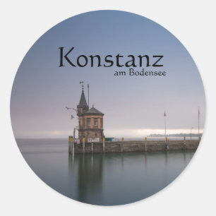 Sticker Rond Souvenir de Konstanz