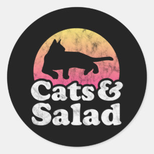 Sticker Rond Spaghetti de chat 54