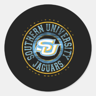 Sticker Rond Spectacle des Jaguars du Sud