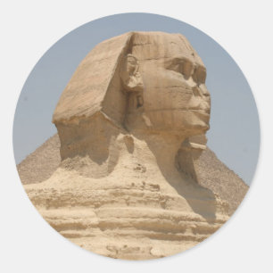Sticker Rond sphinx giza