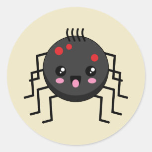Sticker Rond Spider