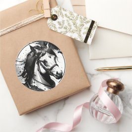 Sticker Rond Spirit Pony 9