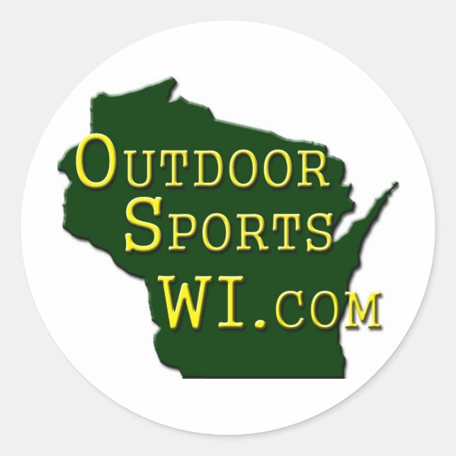 Sticker Rond Sports en plein air WI - Logo (Devant)