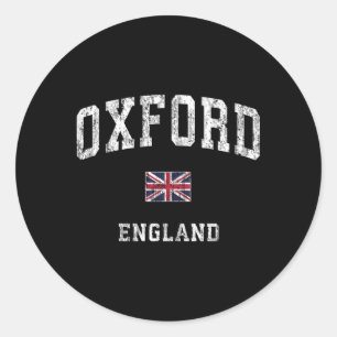 Sticker Rond Sports sportifs d'Oxford Angleterre
