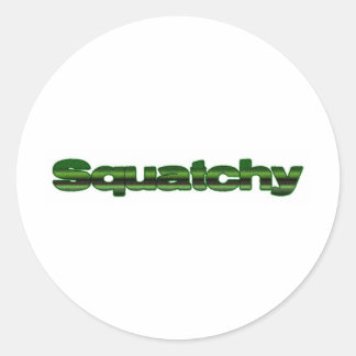 Sticker Rond squatté