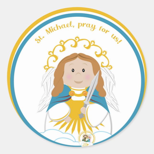 Sticker Rond St. Michael (Devant)