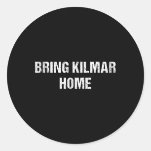 Sticker Rond Stand Avec Le Frère Kilmar Abrego Garcia