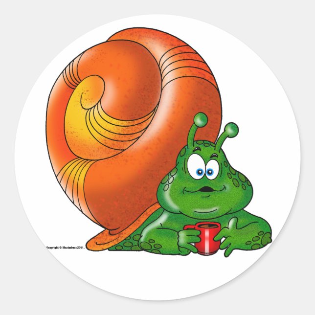 STICKER ROND STANLEY SNAIL (Devant)