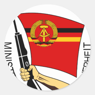 Sticker Rond Stasi - RDA (Deutsche Demokratische Republik)