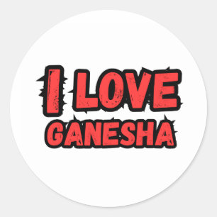 Sticker Rond Stckers Ganormaux