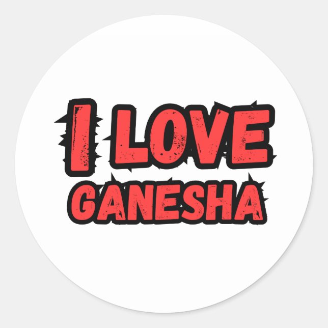 Sticker Rond Stckers Ganormaux (Devant)