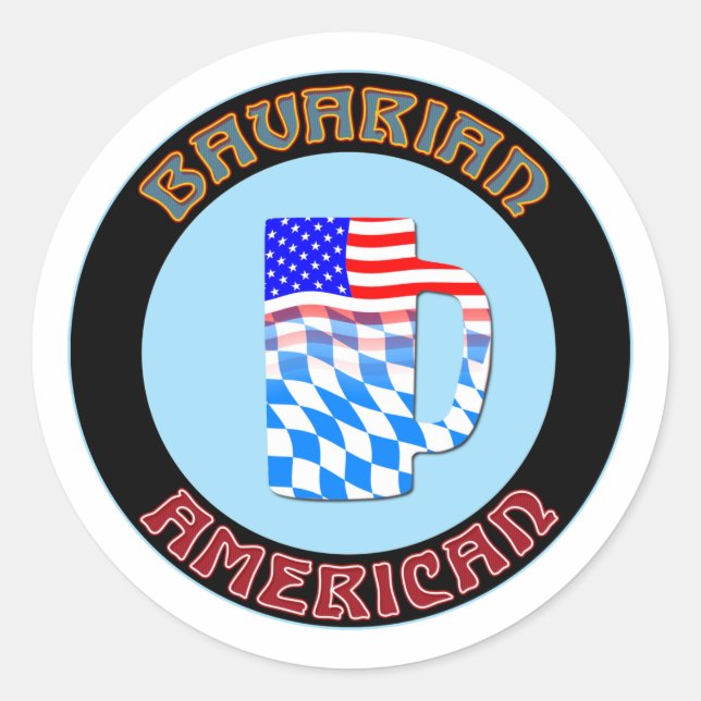 Sticker Rond Stein Bavarois (Devant)