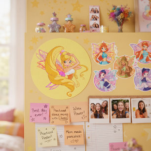 Sticker Rond Stella