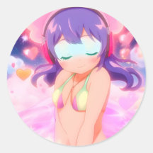 Sticker rond Stellargroove Ayumi #02