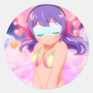 Sticker rond Stellargroove Ayumi #02