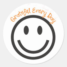 Sticker-Grateful Sayings Postive