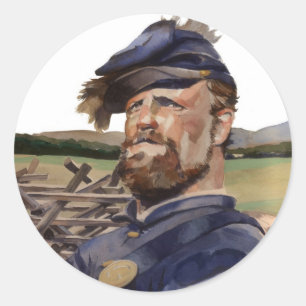 Sticker Rond Sticker, Guerre civile