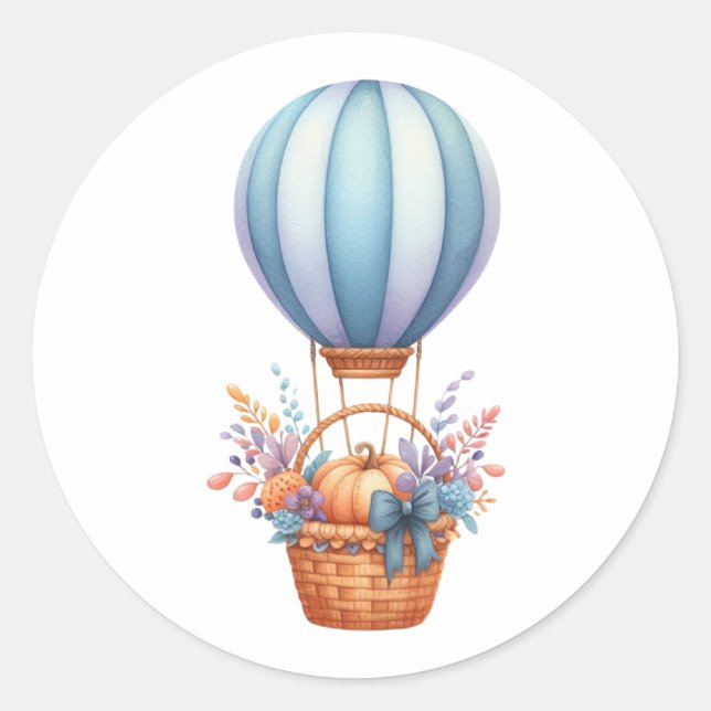 Sticker Rond Sticker-Rustique Baby shower Invitation Sceau (Devant)
