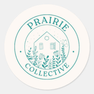 Sticker Rond Stickert Rond Collectif Denton Prairie