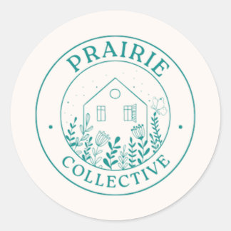 Sticker Rond Stickert Rond Collectif Denton Prairie