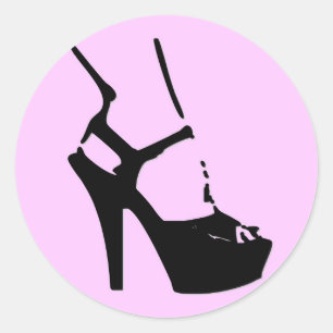 Sticker Rond Stiletto