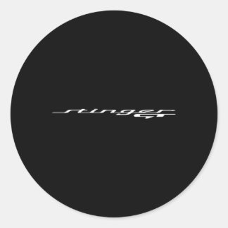 Sticker Rond Stinger Gt