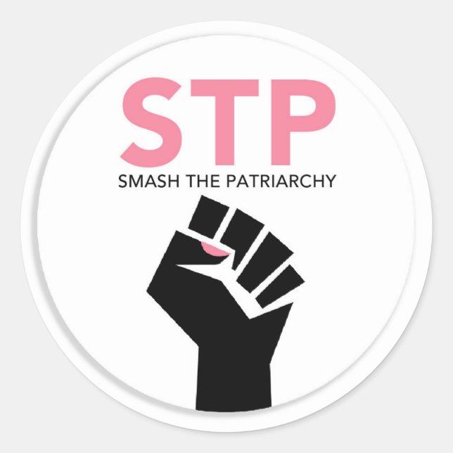 Sticker Rond STP - Logo Sticker, Round (Devant)
