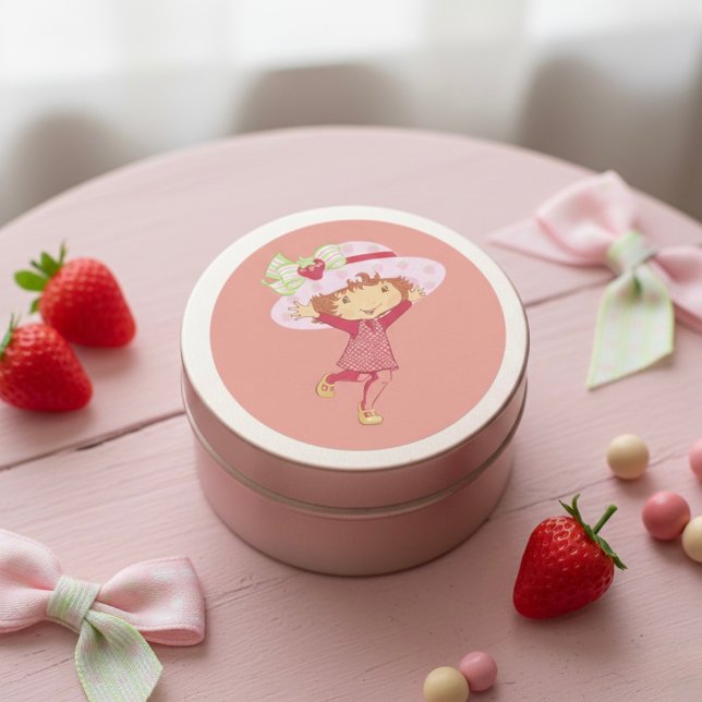 Sticker Rond Strawberry (Créateur téléchargé)
