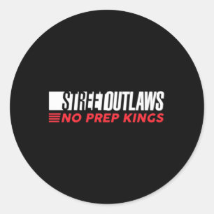 Sticker Rond Street Outlaws No Prep Kings