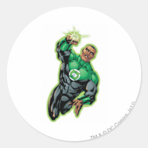 Sticker Rond Style comique - volant