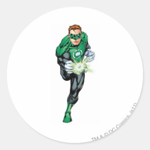 Sticker Rond Style de bande dessinée - En cours d'exécution