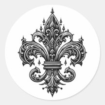 Style gothique Fleur-de-lis