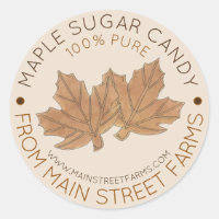 Sucre d'érable biologique pure maison Vermont