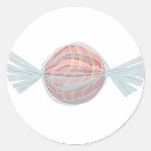 Sticker Rond Sucrerie