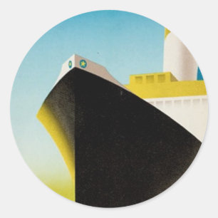 Sticker Rond Suede via Londres