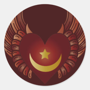 Sticker Rond sufi 3