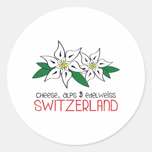 Sticker Rond Suisse (Devant)