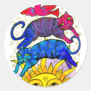 Sticker Rond Sundance
